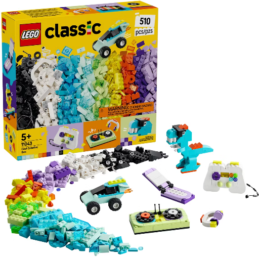 510-Piece LEGO Classic Cool Creative Box Building Toy Set Deal