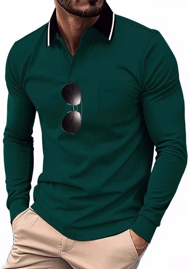 Men's Polo Shirts w/ Pockets