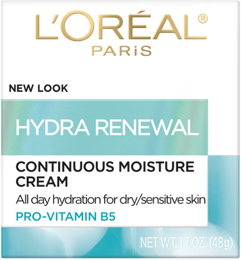 L'Oreal Paris Hydra-Renewal Continuous Facial Moisturizer 1.7 oz + $4 Walmart Cash Deal