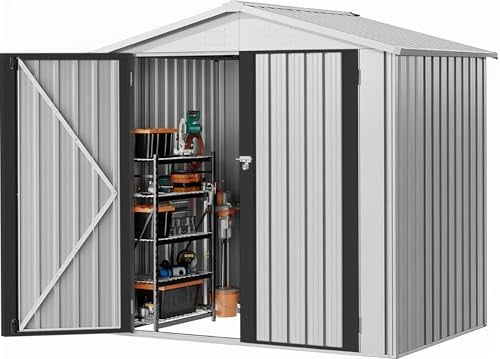 DWVO 6x4ft Outdoor Storage Shed