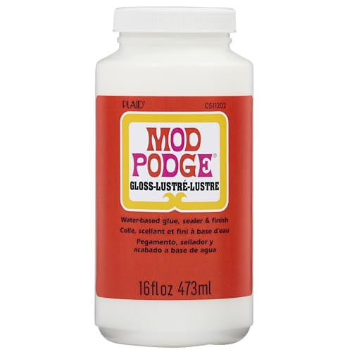 Mod Podge Gloss Sealer, Glue & Finish 16-Oz