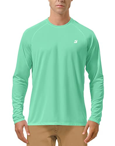Roadbox Men's UPF 50+ Long-Sleeve SPF Shirt