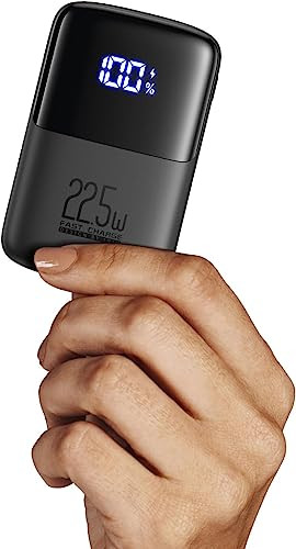 INIU 3-Port 10,000mAh USB-C & USB-A 22.5W Mini Portable Power Bank