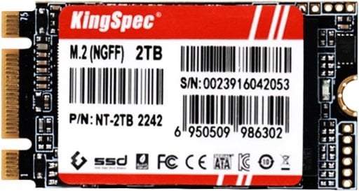 KingSpec 2TB M.2 SATA 2242 SSD Deal
