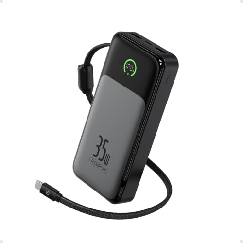 35W Power Bank with Built-in USB-C Cable Deal