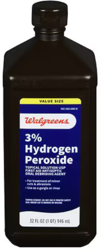 Walgreens 3% Hydrogen Peroxide 32.0 fl oz 3-Pack