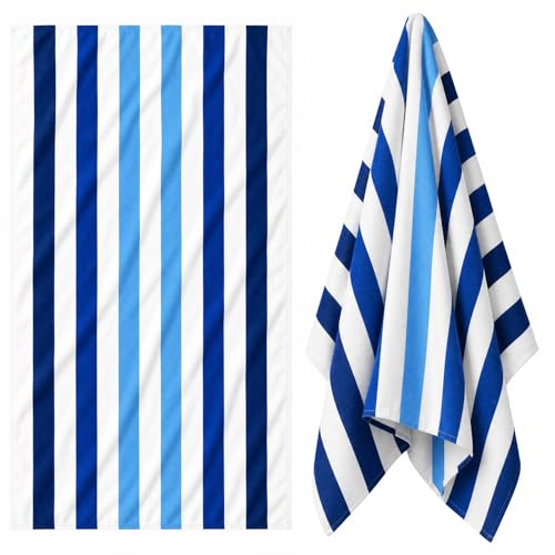Blue Cabana Stripe Towel Deal
