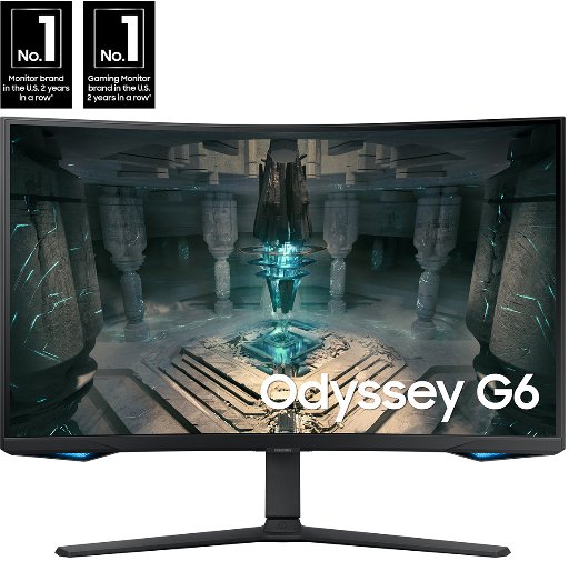 Samsung 32" Odyssey G65B QHD 240Hz 1ms(GtG) Curved Gaming Monitor