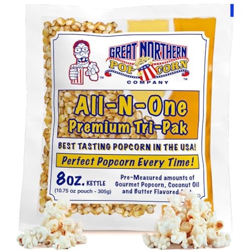 Movie Theater Style 40-Count Popcorn Packs 8-Ounce