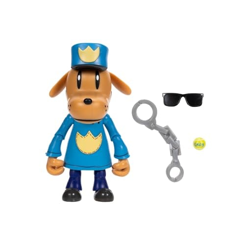 JAKKS Pacific Dog Man Movie 5 Inch Dog Man Articulated Action Figure