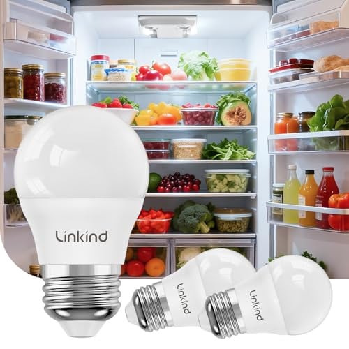 Linkind A15 LED Refrigerator Light Bulbs 3-Pack Deal