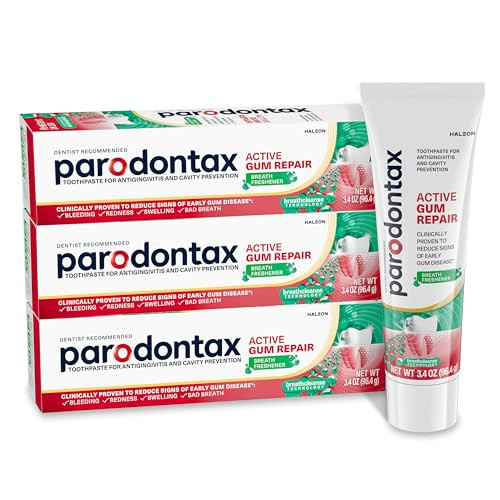 Parodontax Active Gum Repair Breath Freshener Toothpaste 3-Pack