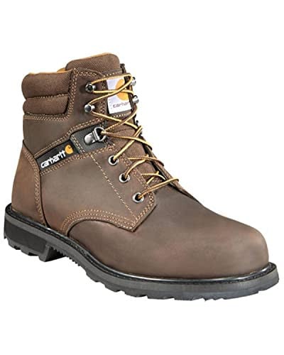 Carhartt Men's Traditional Welt 6" Steel Toe Work Boot, Brown Oil Tanned Deal