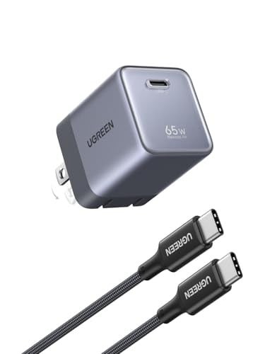 UGREEN Nexode Air 65W USB C Charger with 100W USB C Cable Deal