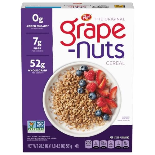 Grape-Nuts Original Cold Breakfast Cereal 20.5 oz Box Deal
