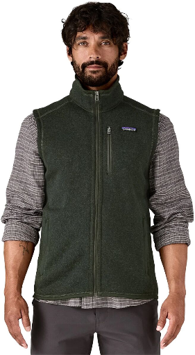 Patagonia Men's Better Sweater Fleece Vest (Old Growth Green) Deal
