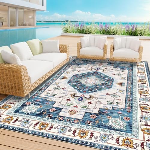 LuxStep Indoor-Outdoor Area Rug 8x10 Ft Deal