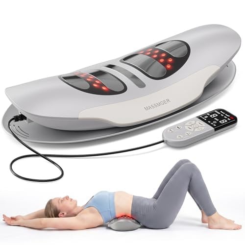 Electric Lumbar Traction Device Lower Back Massager Deal
