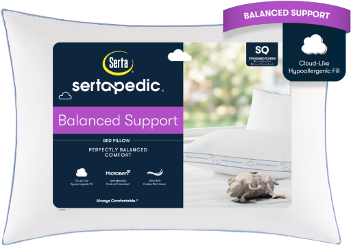 Sertapedic Balanced Support Pillow