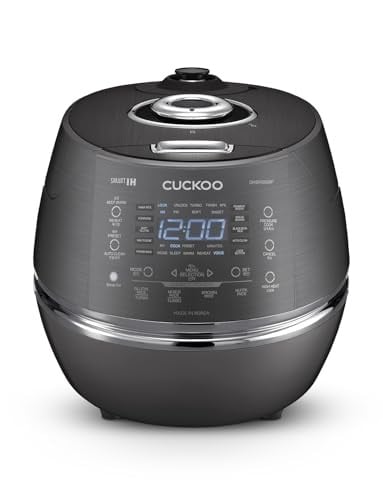 CUCKOO High Pressure Rice Cooker Dark Gray Deal