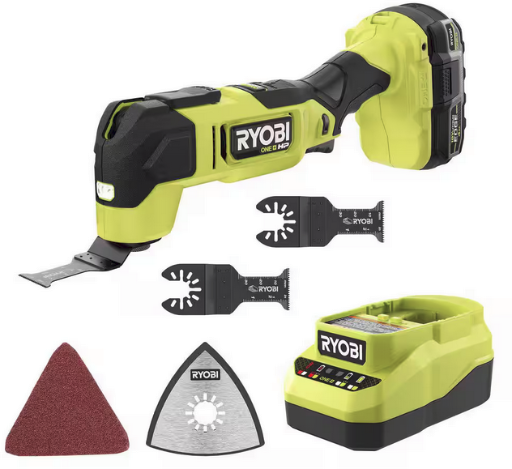 Ryobi ONE+ HP 18V Brushless Cordless Multi-Tool Kit with 4.0 Ah HIGH PERFORMANCE EDGE Battery and Charger Deal