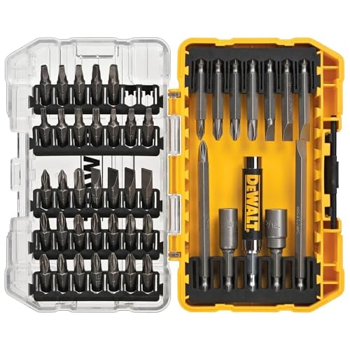 DEWALT 45-Pc Screwdriver Bit Set with Tough Case