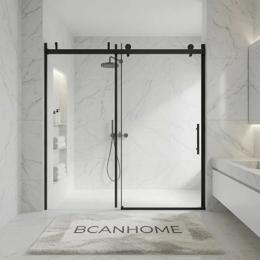 BCANHOME 56-60"w x 76"h Soft-close Frameless Sliding Shower Door Deal