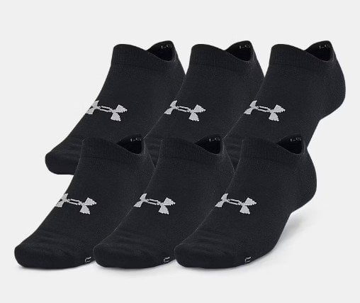 Under Armour Essential No-Show Socks 6-Pack Deal