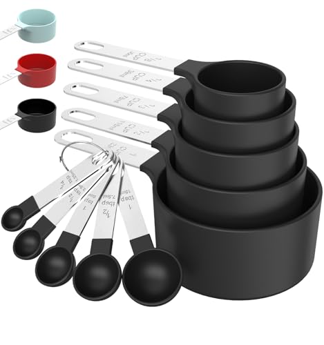 TILUCK 10-Pc Measuring Cups & Spoons Set Deal
