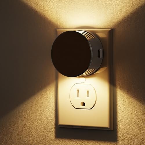 Briignite Dimmable Plug-In Night Lights w/ Dusk-to-Dawn Sensor 2-Count Deal