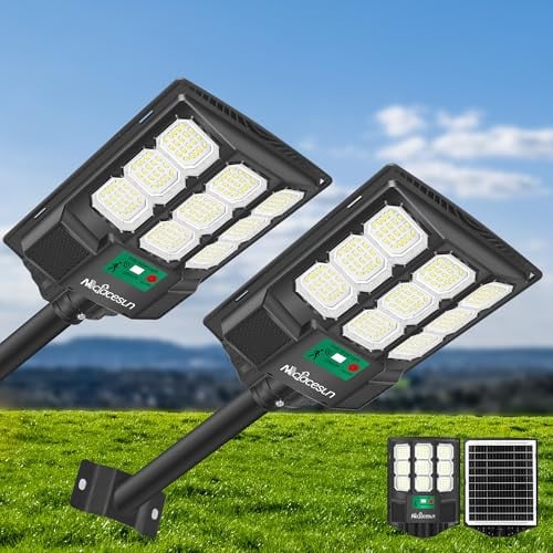 mcfacesun Solar Lights 2-Pack