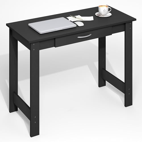 Furinno Jaya 39.2" Wide Computer Desk with H-Legs