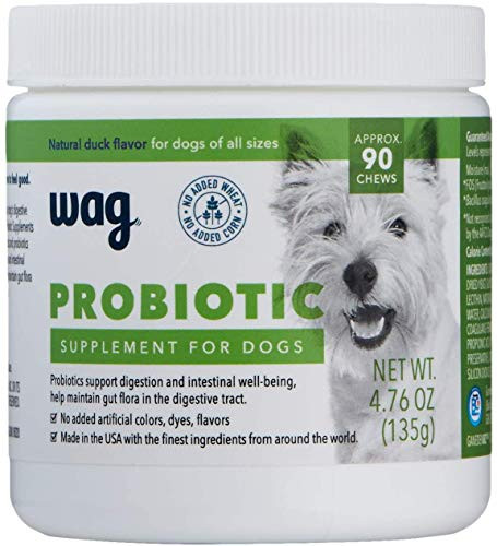 Wag Probiotic Supplement for Dogs, 90 Count