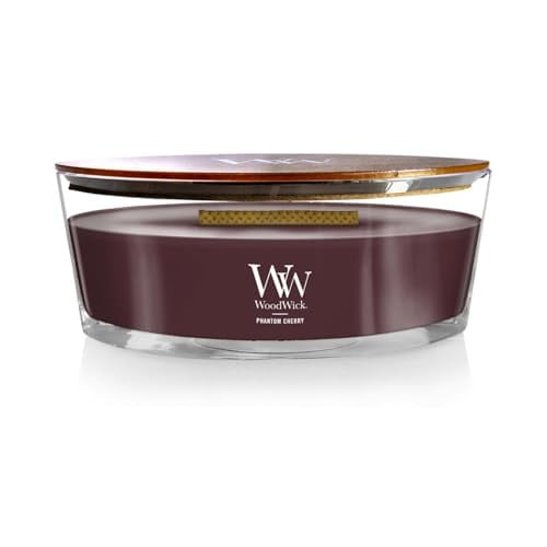 WoodWick Phantom Cherry Scented Ellipse Candle 16oz Deal