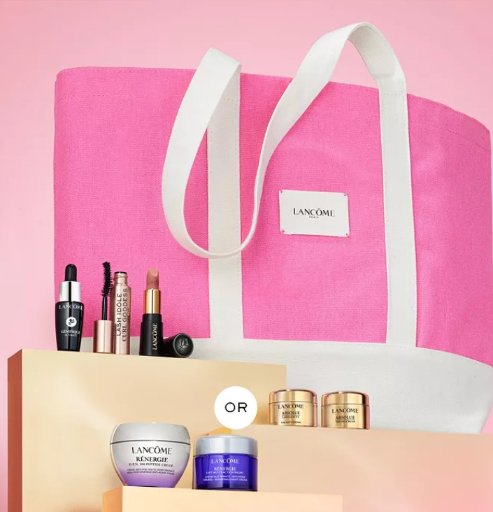 6-Piece Lancôme Free Gift with Lancôme Purchase Deal