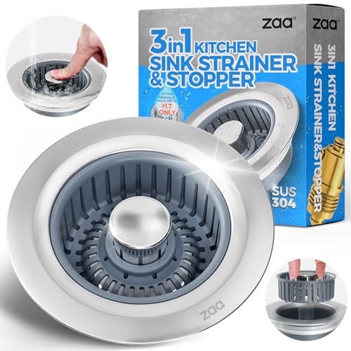3 in 1 Kitchen Sink Drain Strainer Deal