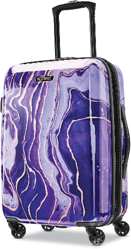American Tourister 22.5" Hardside Print Carry-On Spinner Luggage Deal