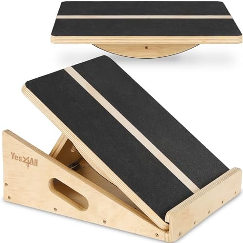Yes4All 2-in-1 Professional Wooden Balance Boards & Slant Board Deal