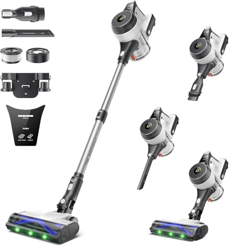 YONNDER Cordless Vacuum Cleaner 50KPA/550W/70Mins