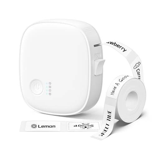 Mini Label Maker Machine with Tape Deal