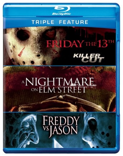 Friday the 13th / Nightmare on Elm St / Freddy Vs (Triple-Feature) Blu Ray Deal