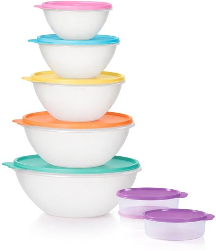 Tupperware Wonderlier Vintage Series Bowl Set 14-piece