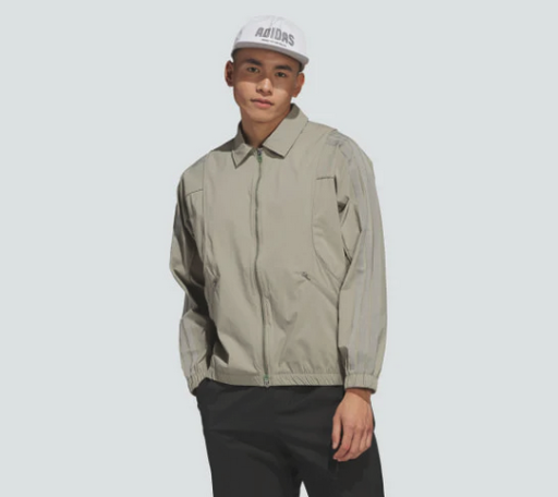 adidas Men's Beyond Full-Zip Jacket (Putty Beige)