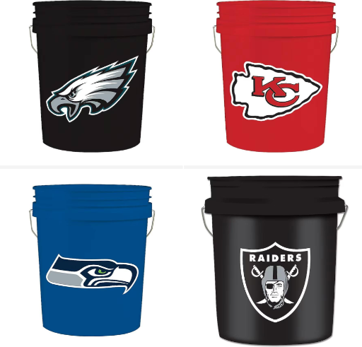 NFL Teams 5-Gallon Bucket Deal