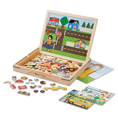 Melissa & Doug Wooden Magnetic Matching Picture Game w/ 119 Magnets Deal