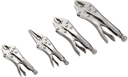JobSmart Assorted Locking Pliers Set, 4 pc.