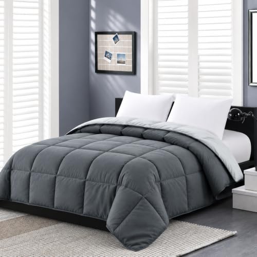 Homelie Moment Reversible Lightweight Down Alternative Duvet Insert