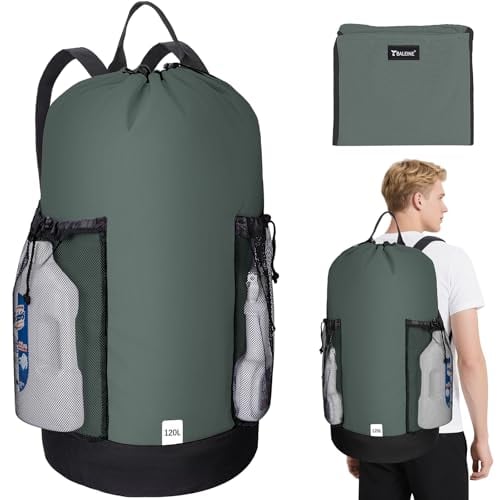 BALEINE 120L Laundry Bag Backpack 2-Pack Deal