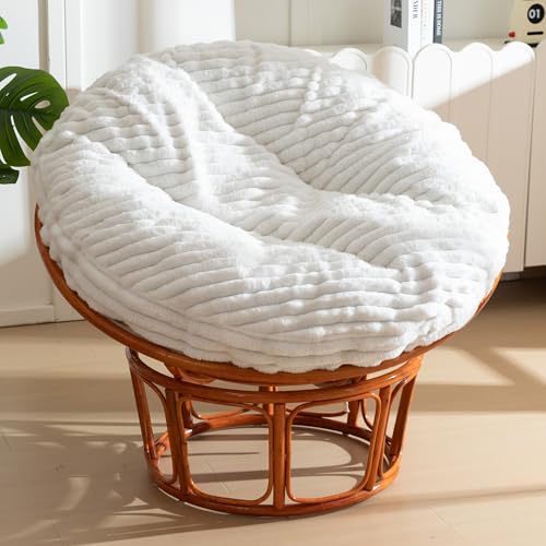 HIGOGOGO Papasan Chair Cushion 48" w/ Thick Corduroy Cover Deal