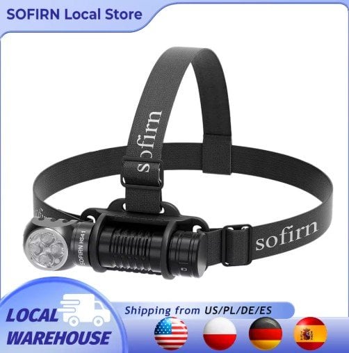 Sofirn HS41 4000lm 21700 USB-C LED Headlamp & Flashlight 5000K Deal